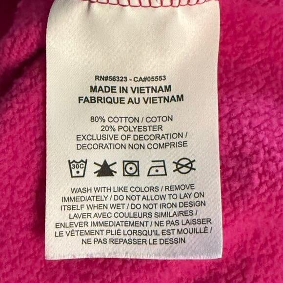 Nike Golf Women’s Medium Pink Crewneck Sweatshirt Pullover Logo Sweater - Picture 5 of 5